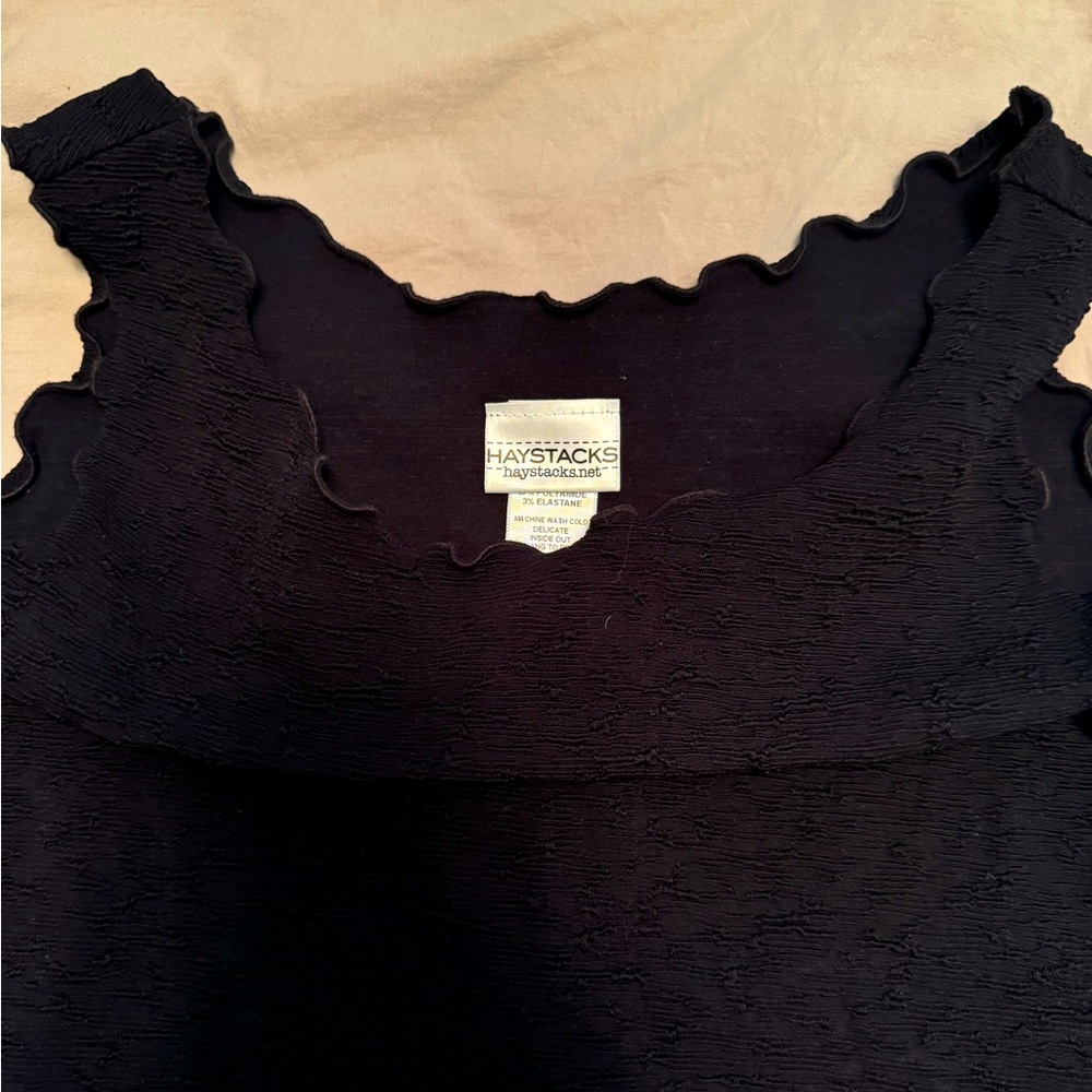 Haystacks textured charming tank top